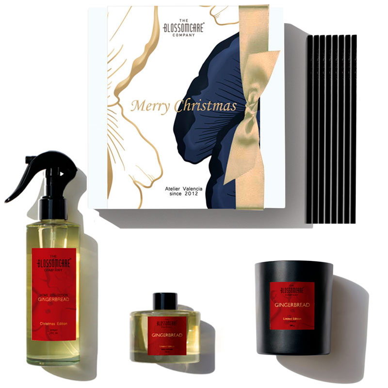 GINGERBREAD GIFT BOX CANDLE