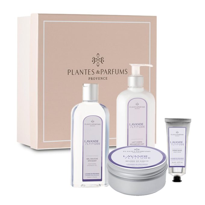 GIFTBOX CHRISTMAS FACE, HANDS & BODY LAVANDE ALTITUDE