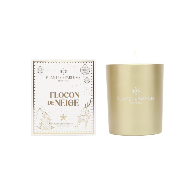 GIFTBOX CHRISTMAS FLOCON DE NEIGE CANDLE 180 G