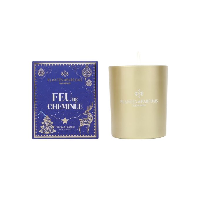 GIFTBOX CHRISTMAS FEU DE CHEMINÉE CANDLE 180 G