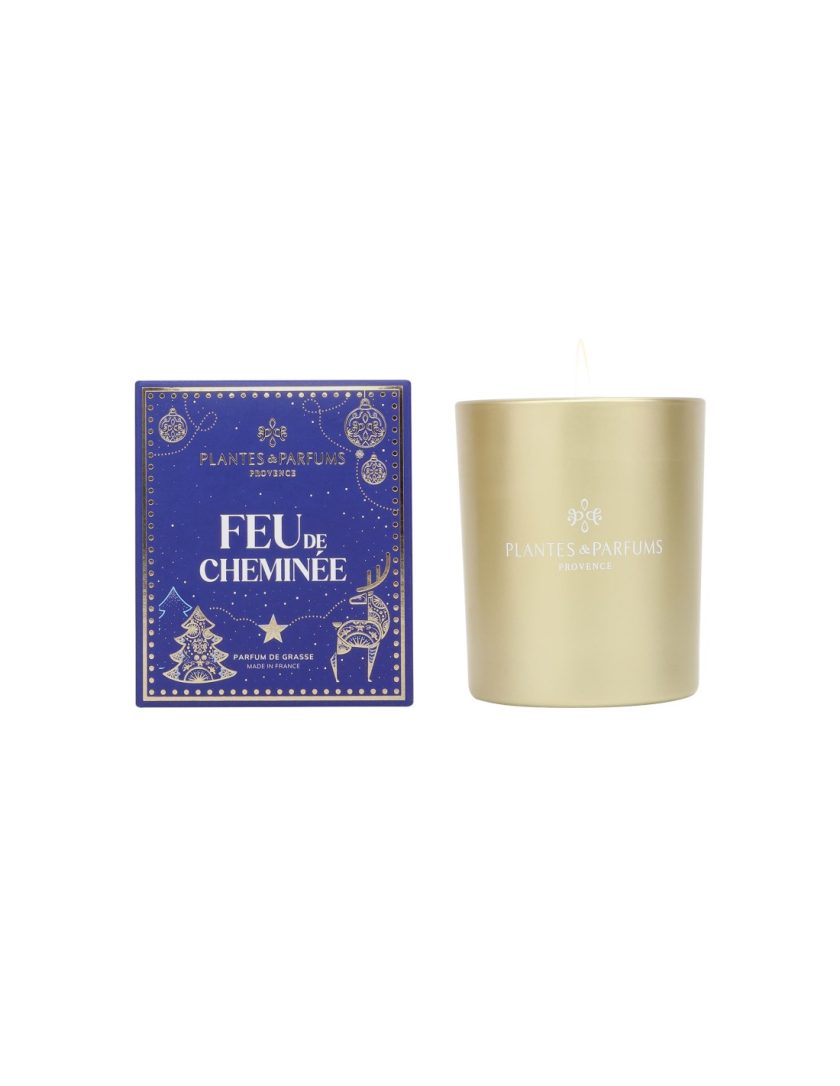 GIFTBOX CHRISTMAS FEU DE CHEMINÉE CANDLE 180 G