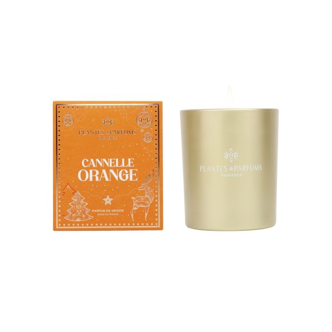 GIFTBOX CHRISTMAS GINGERBREAD & ORANGE CANDLE 180 G