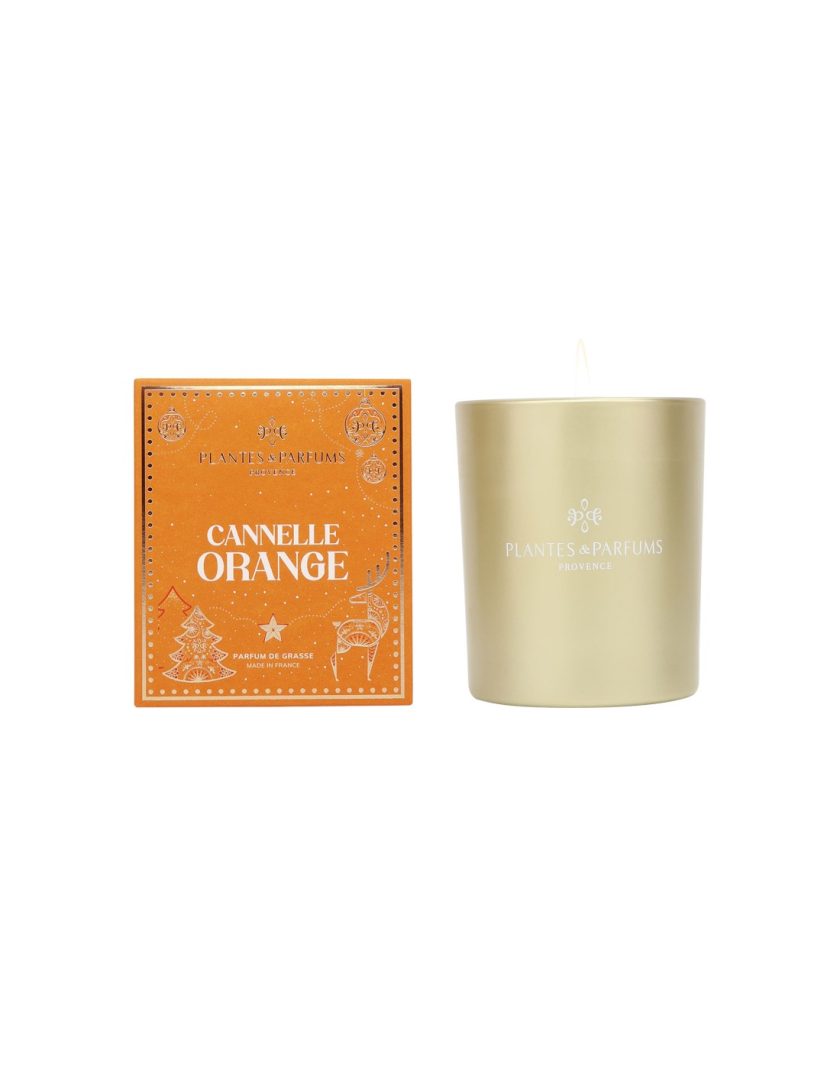 GIFTBOX CHRISTMAS GINGERBREAD & ORANGE CANDLE 180 G